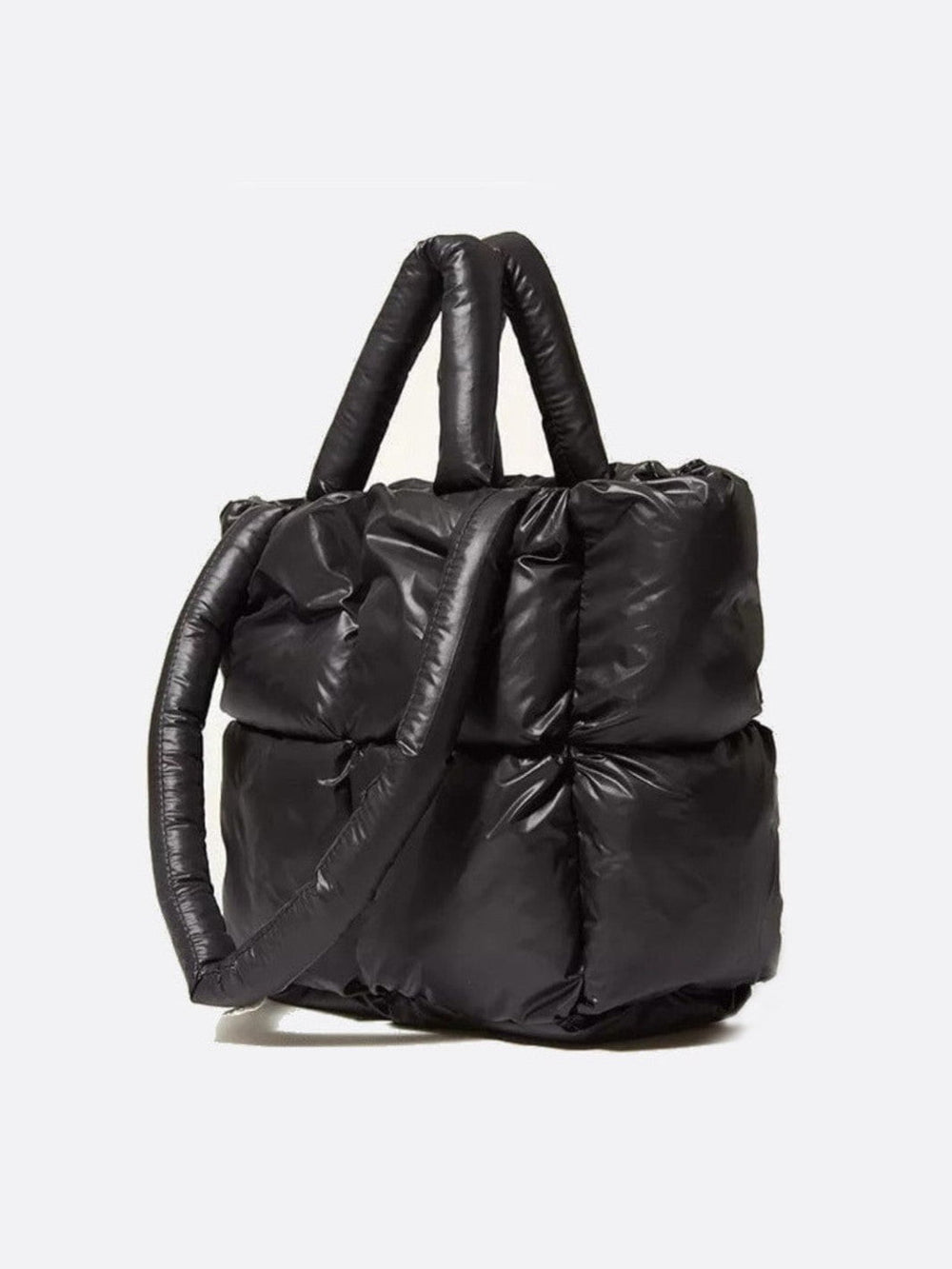 sac cabas matelassé noir