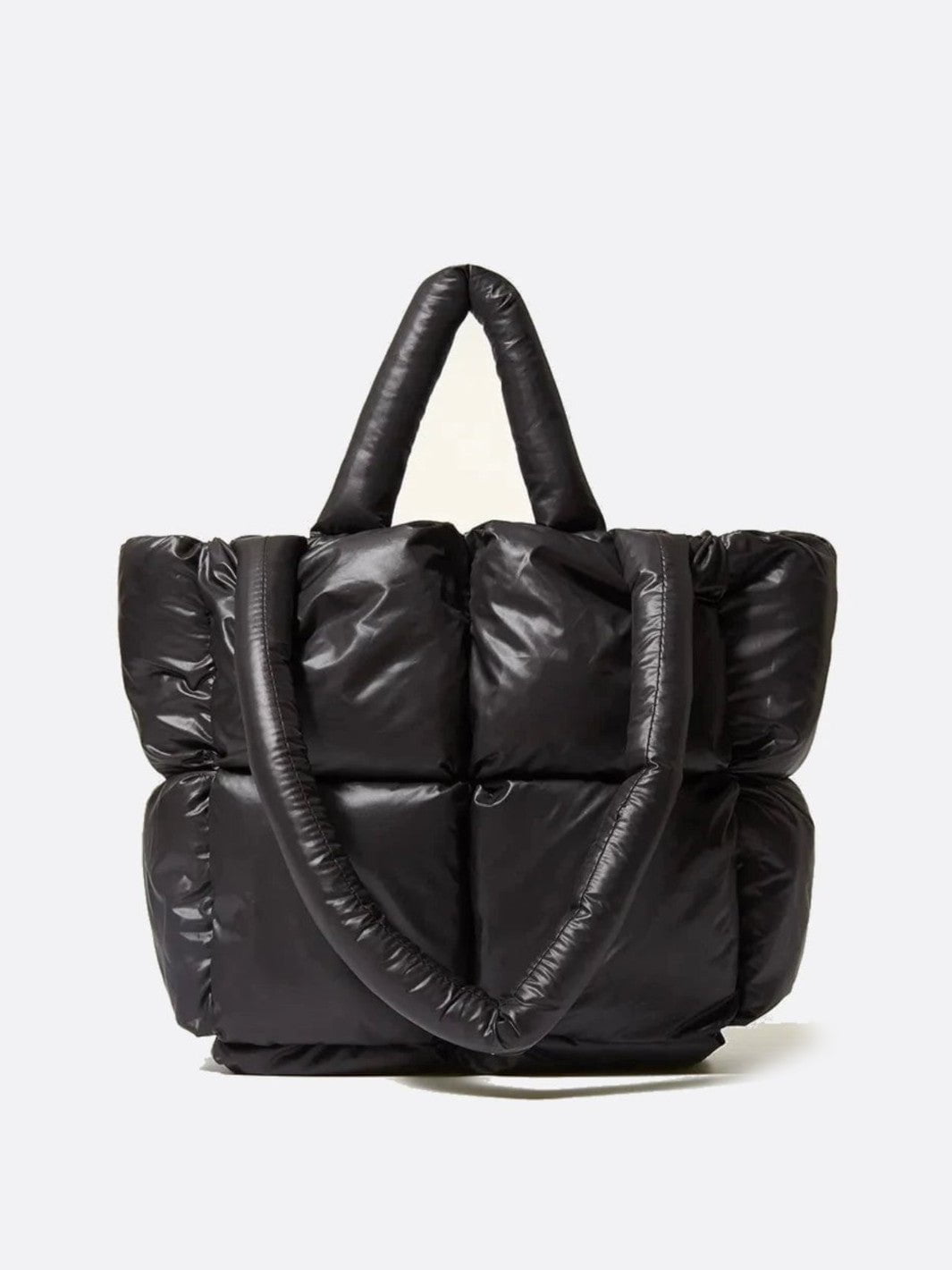 Cabas matelassé noir