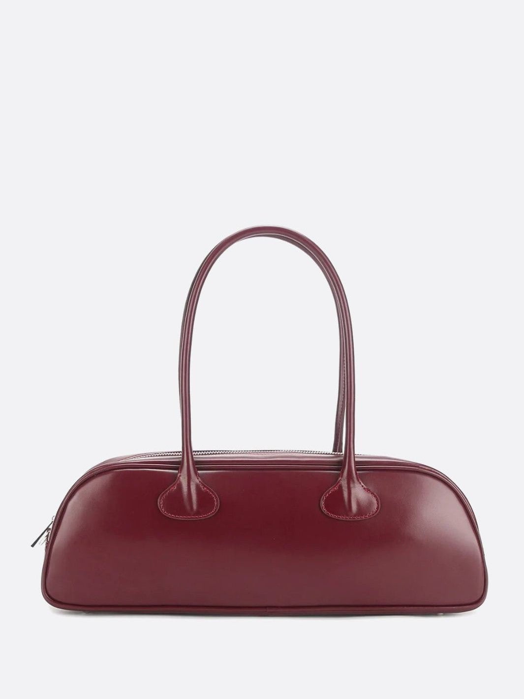 Grand sac baguette bordeaux