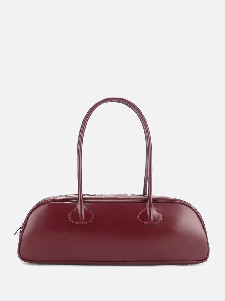 Grand sac baguette bordeaux