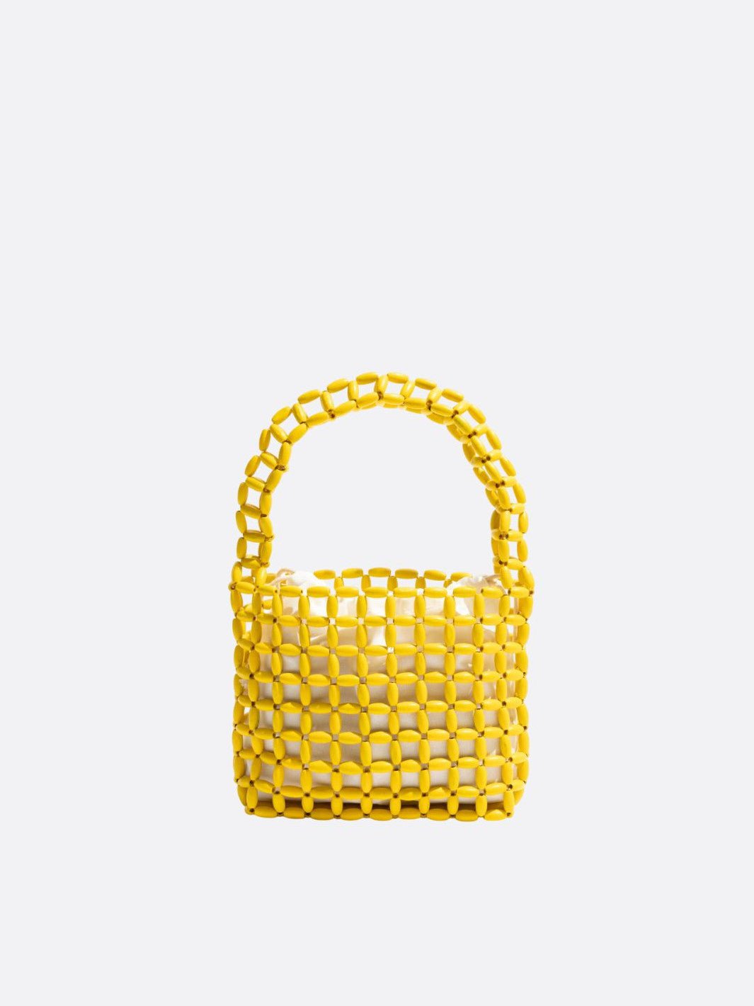 sac perle jaune
