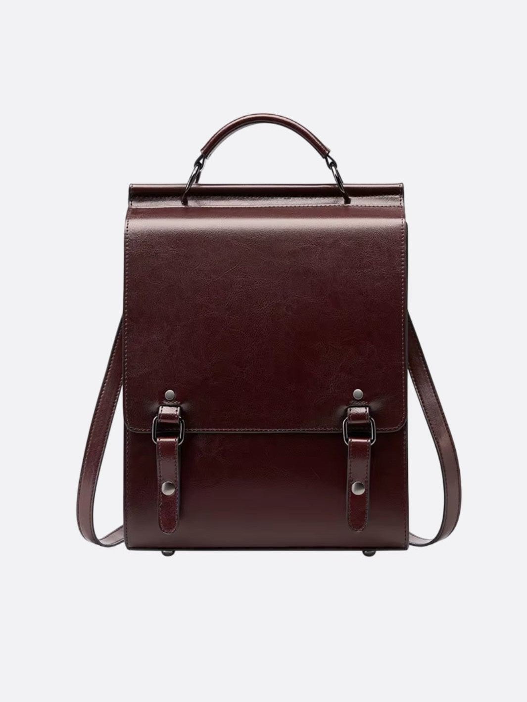 sac à dos cuir marron