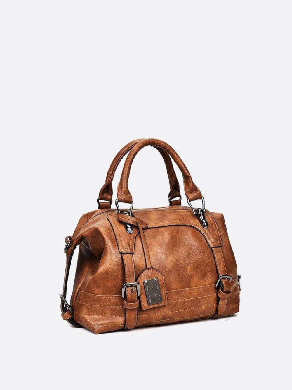 Sac à main cuir rétro