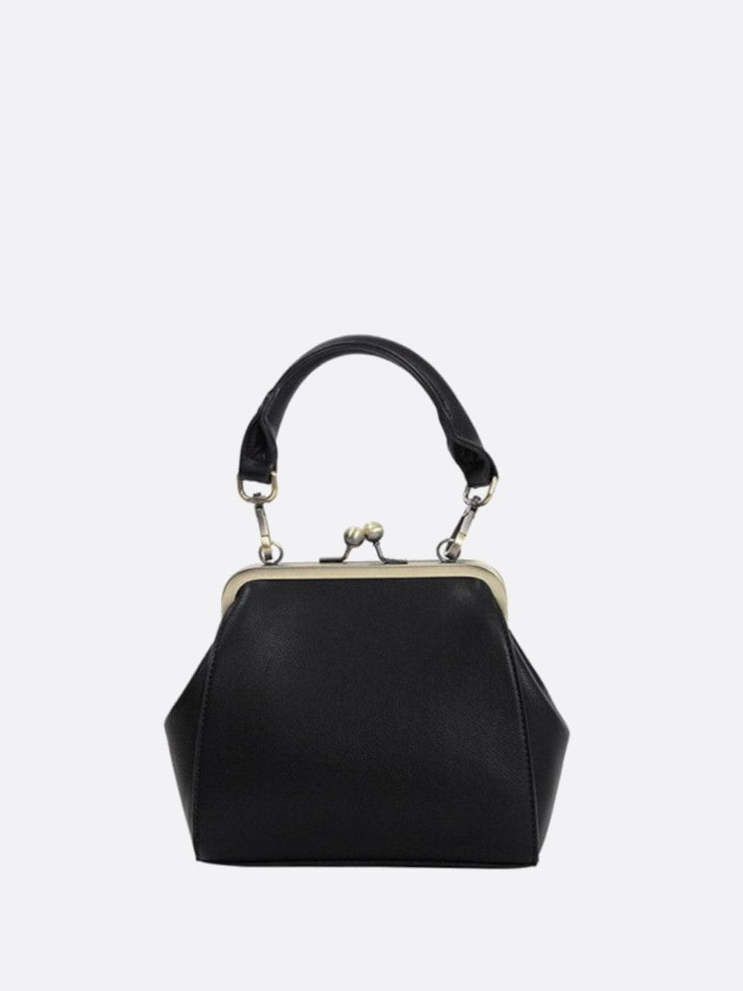 sac à main forme porte-monnaie cuir