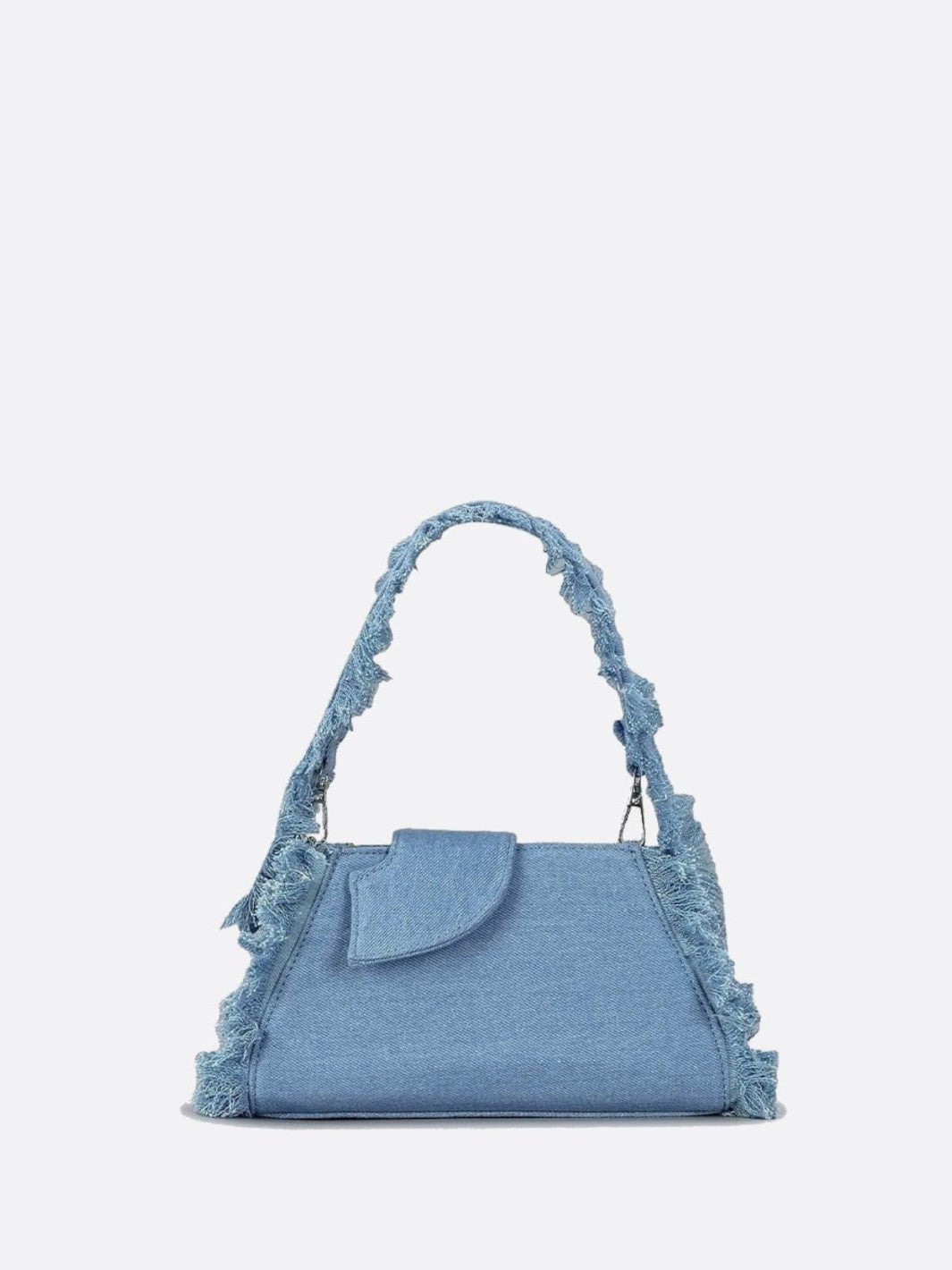 Sac baguette jean bleu