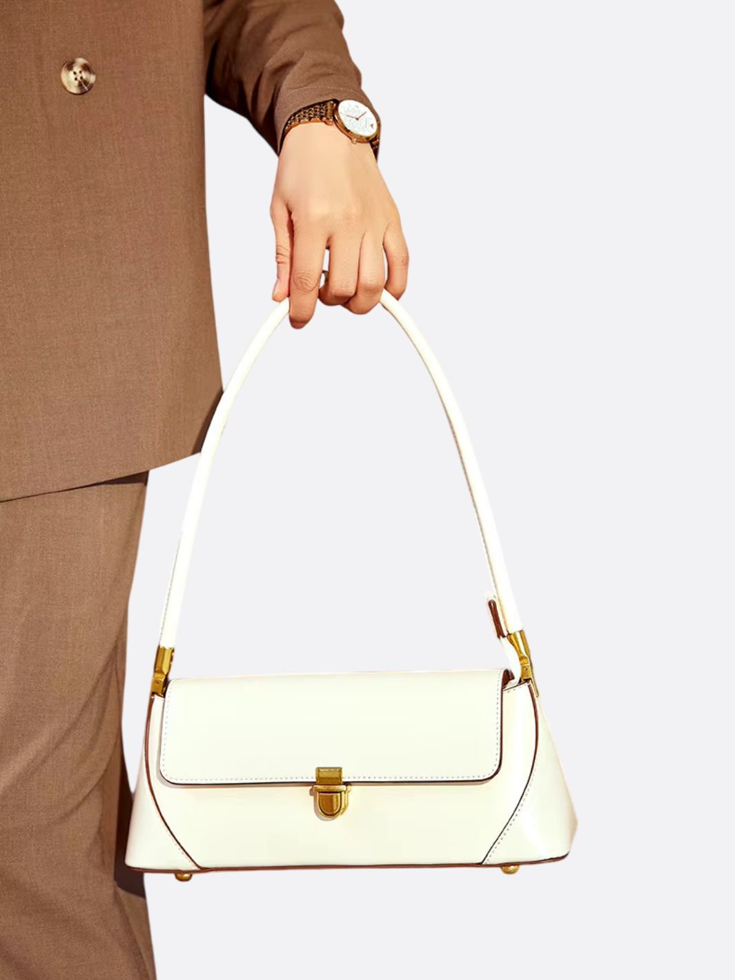 Retro baguette bag