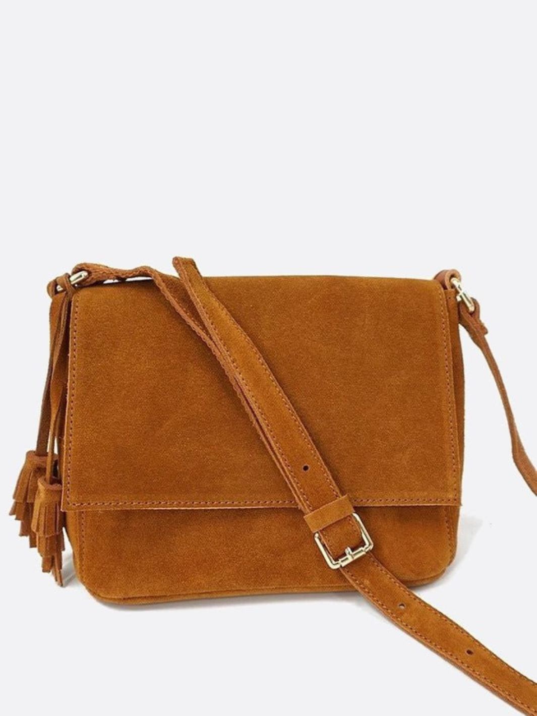 Sac bandoulière daim