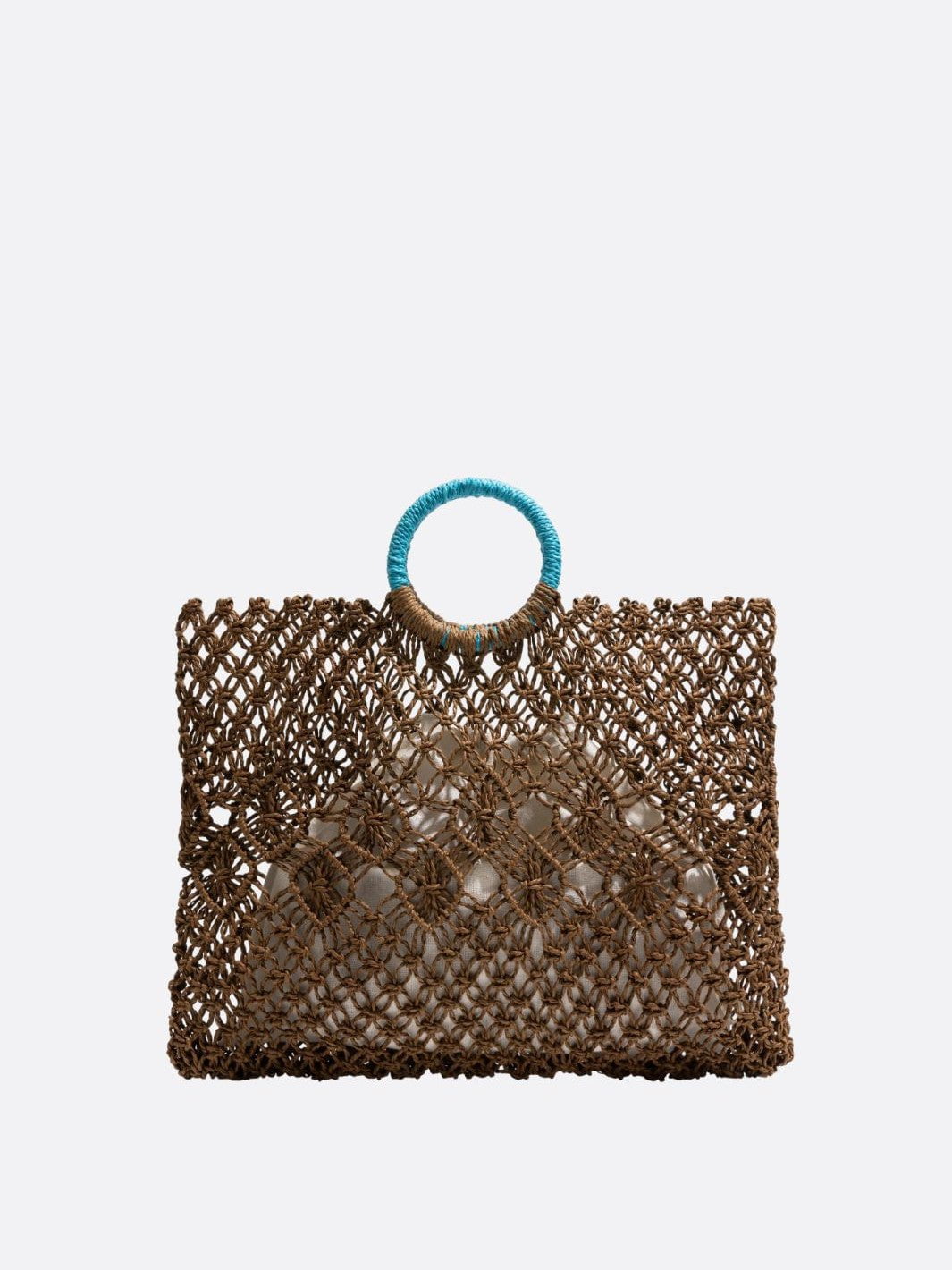 cabas filet crochet