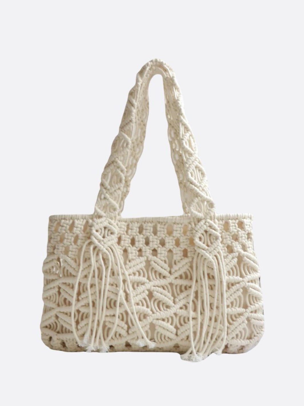 Sac cabas macramé