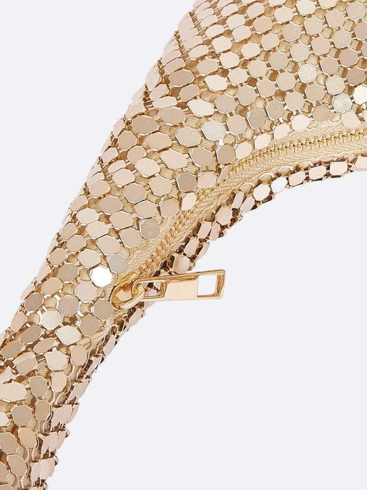 Sequin shoulder bag