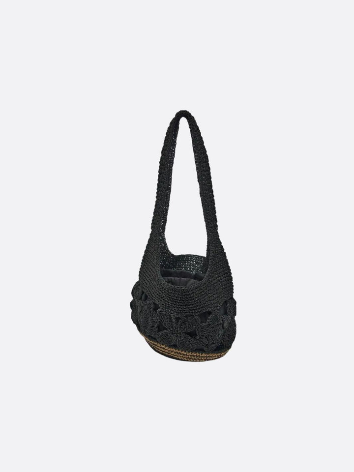 sac raphia noir