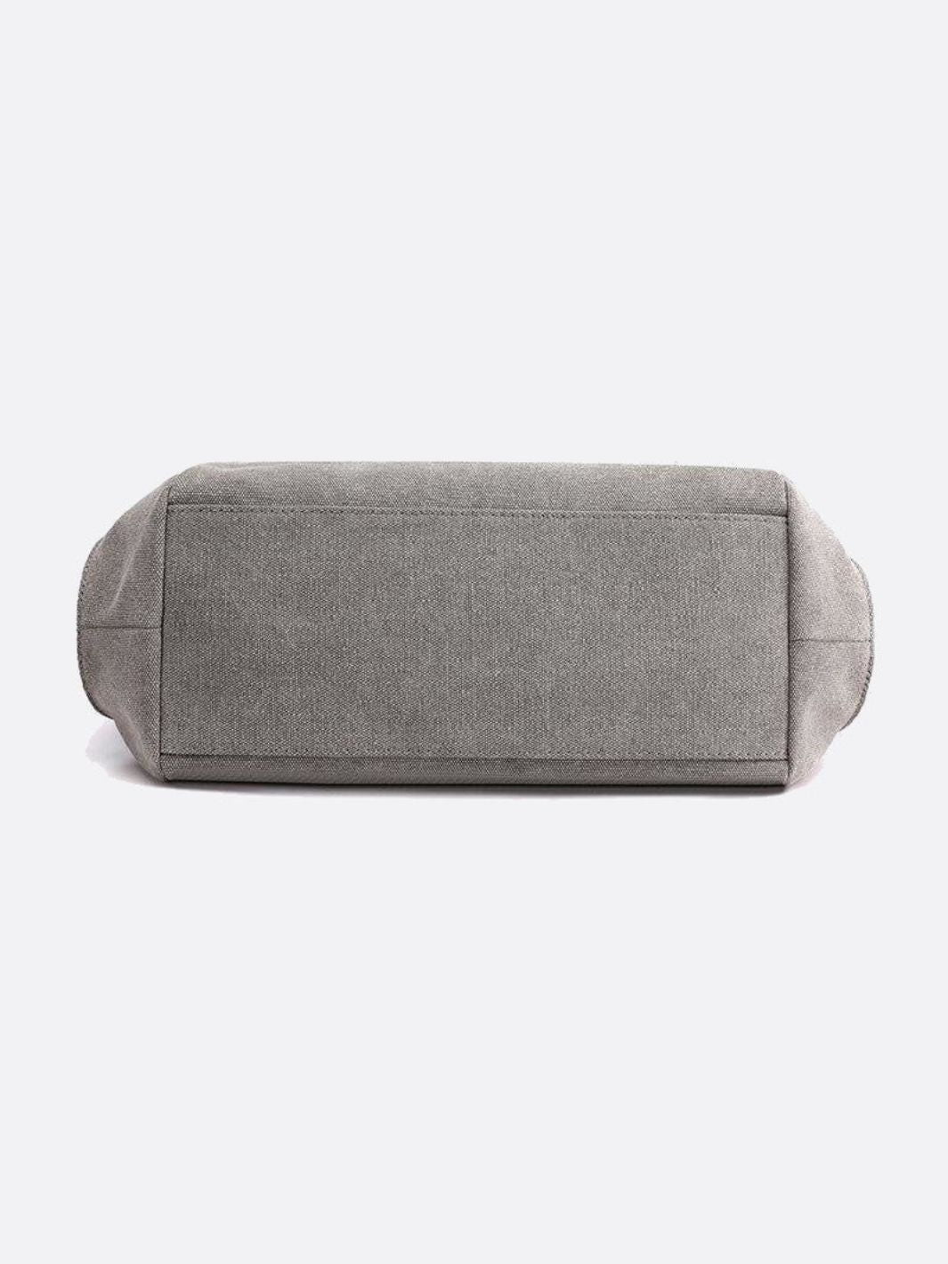 Canvas shoulder bag