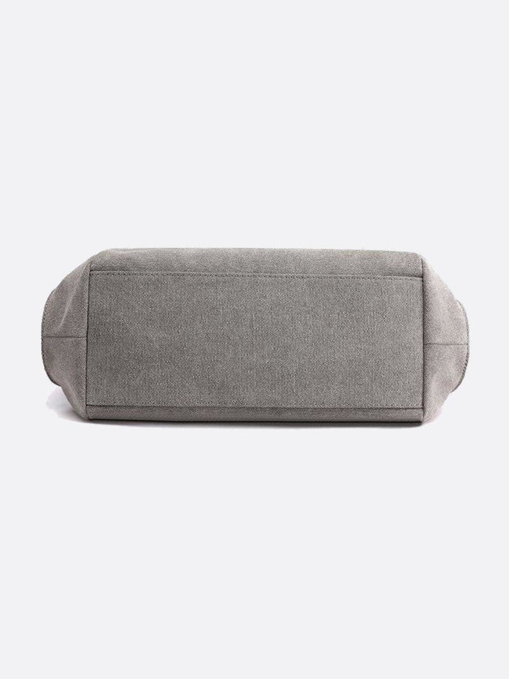 Canvas shoulder bag
