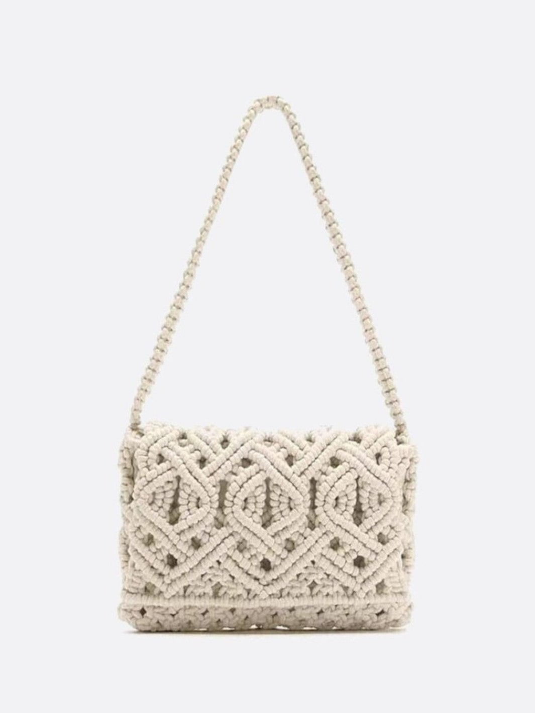 Sac macramé crochet