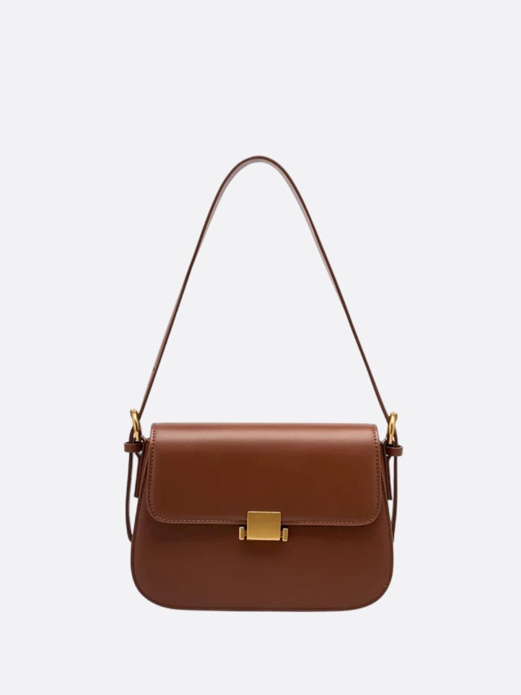 sac épaule cuir marron