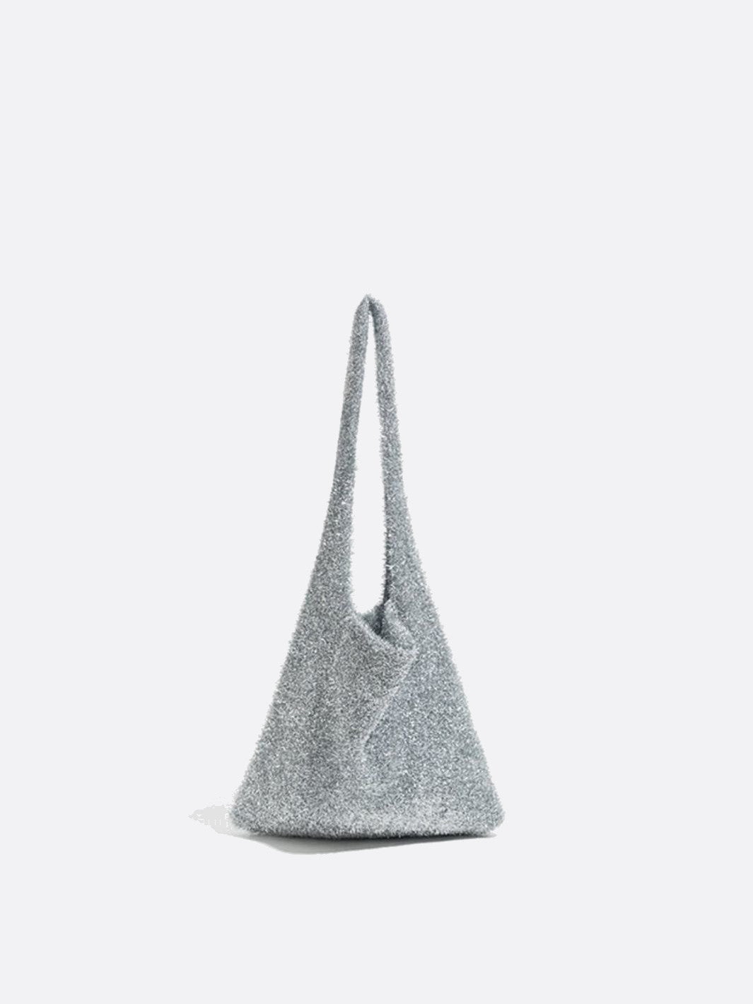 Sac fourre-tout argenté