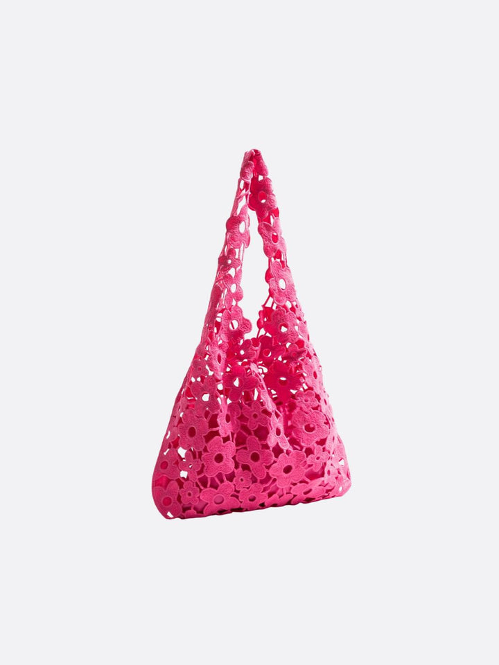Floral tote bag