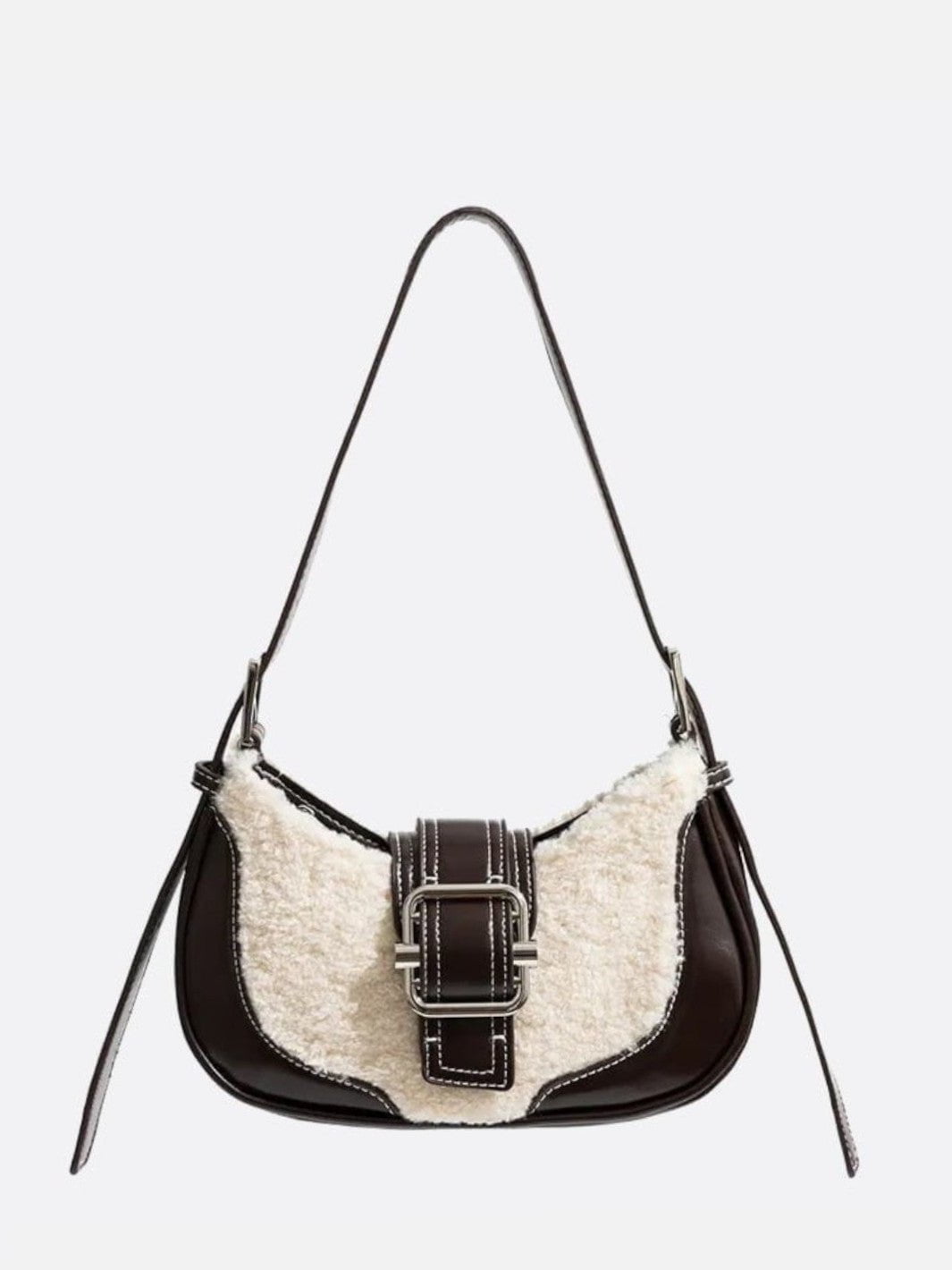 Sac moumoute et cuir