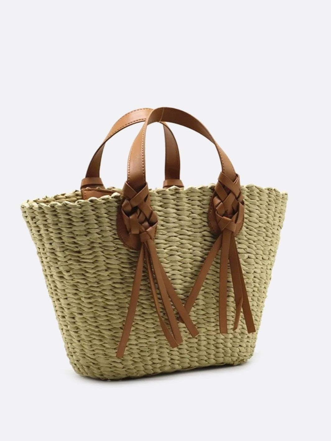 sac osier cuir
