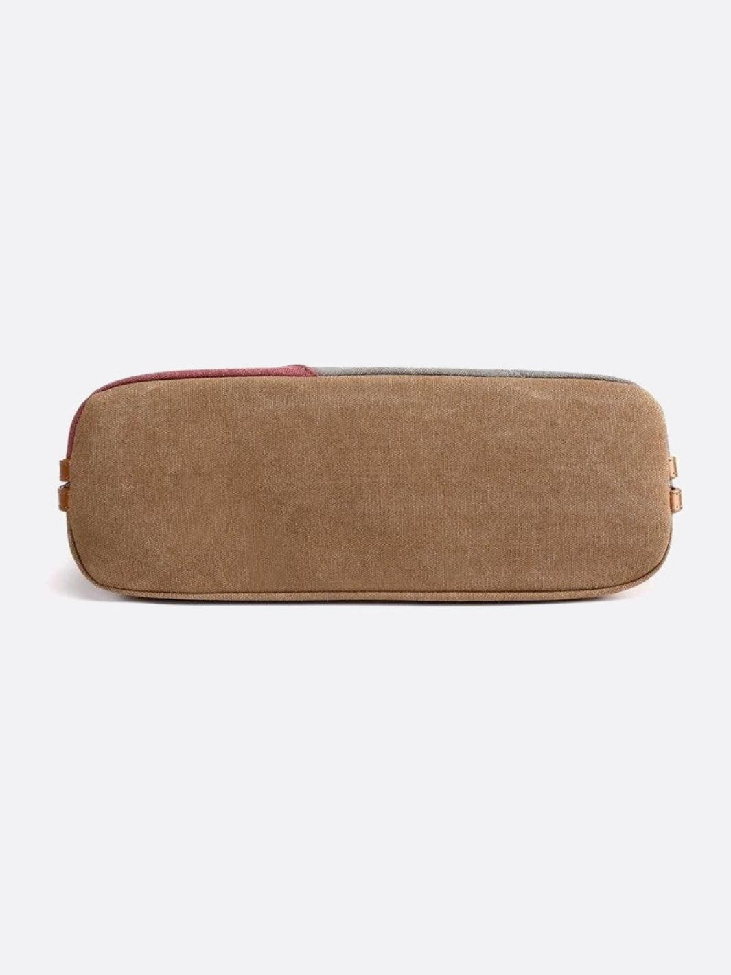 Multicolored canvas bag