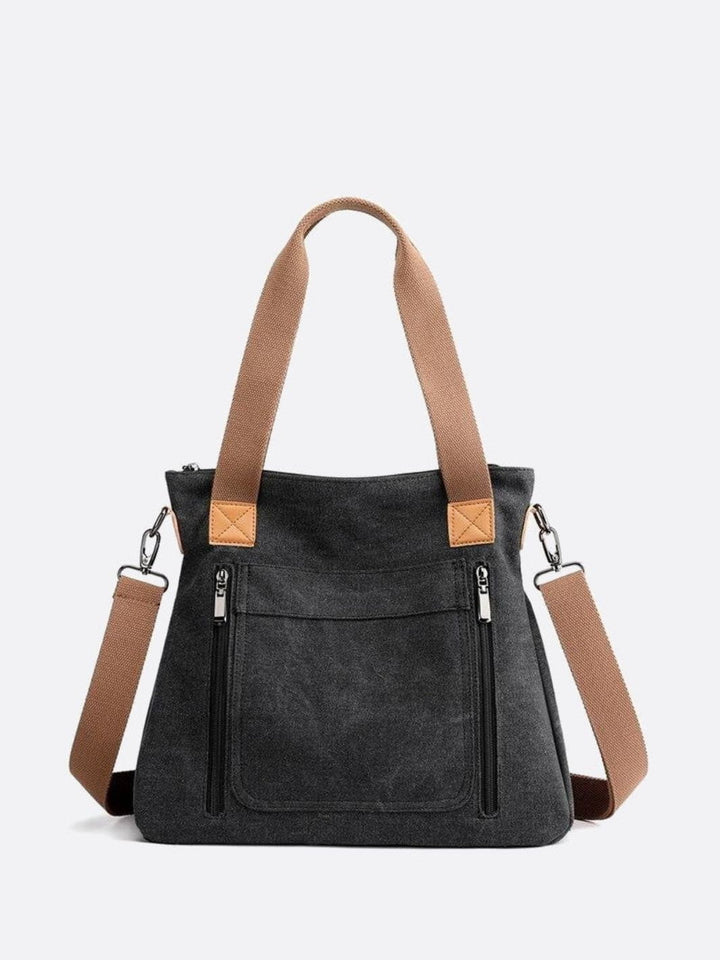 sac toile noir